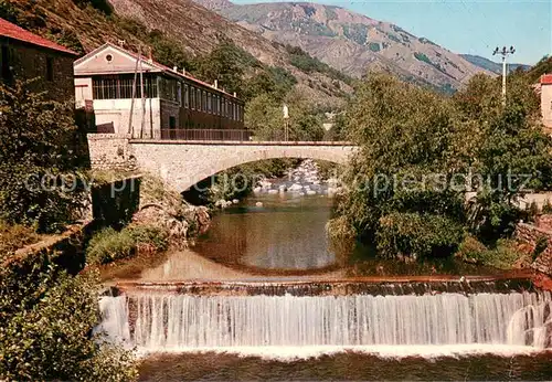 AK / Ansichtskarte Mayres_Ardeche Le Pont de la Vierge Mayres Ardeche