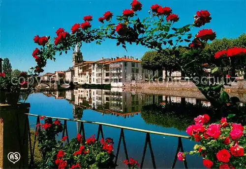 AK / Ansichtskarte Saint Girons_Ariege Les Bords du Salat Saint Girons Ariege