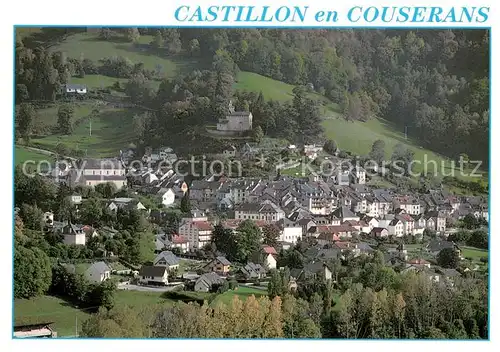 AK / Ansichtskarte Castillon en Couserans Vue aerienne Castillon en Couserans