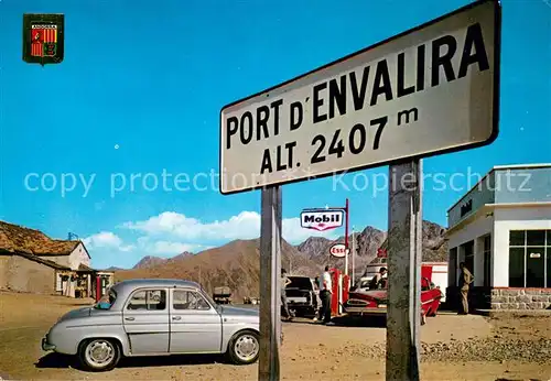 AK / Ansichtskarte Valls_d_Andorra Cim del Port dEnvalira Fra Miguel Valls_d_Andorra