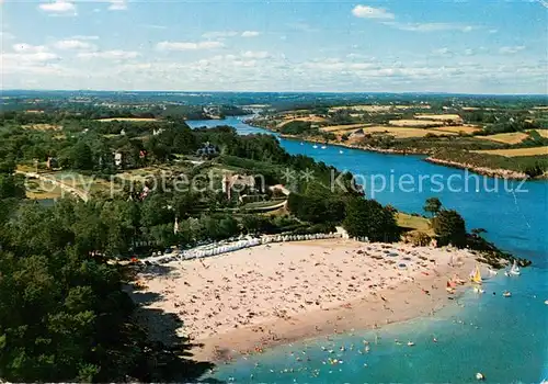 AK / Ansichtskarte Port_Manech_en_Nevez la Plage et lAven Vue aerienne 