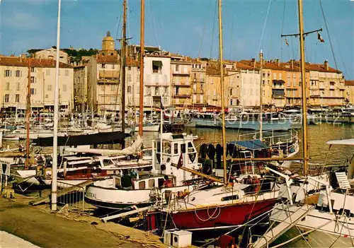 AK / Ansichtskarte Saint_Tropez_Var Vue generale Le Port Saint_Tropez_Var