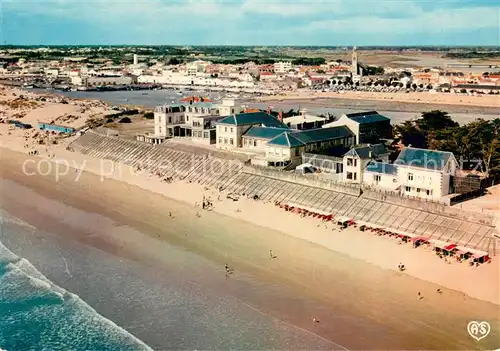 AK / Ansichtskarte Saint Gilles Croix de Vie_Vendee Association Villa Notre Dame Sanatorium marin Vue aerienne Saint Gilles Croix de Vie