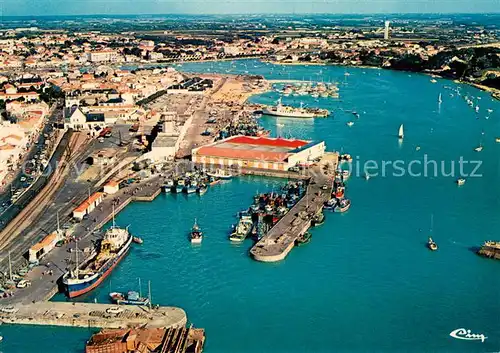 AK / Ansichtskarte Saint Gilles Croix de Vie_Vendee Vue aerienne Saint Gilles Croix de Vie