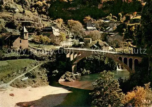 AK / Ansichtskarte Saint Chely du Tarn Le pont de Saint Chely 