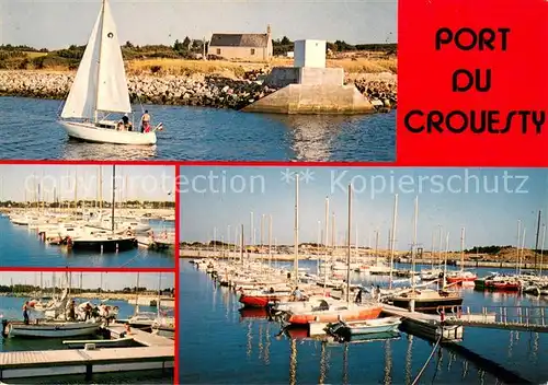 AK / Ansichtskarte Port Navalo Le port du Crouesty Vue partielle Port Navalo