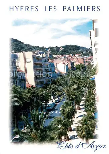 AK / Ansichtskarte Hyeres_les_Palmiers Avenue Gambetta Hyeres_les_Palmiers