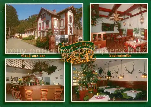 AK / Ansichtskarte Luckenwalde Jagdgastst?tte Elsthal Luckenwalde