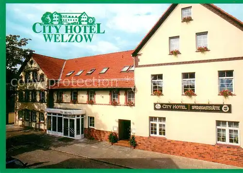 AK / Ansichtskarte Welzow City Hotel Welzow
