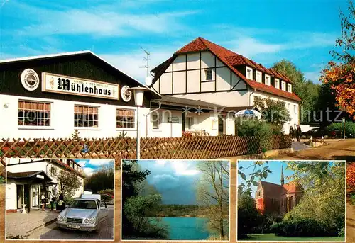 AK / Ansichtskarte Sandkrug_Eberswalde Hotel Restaurant M?hlenhaus Sandkrug Eberswalde