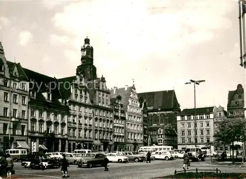 AK / Ansichtskarte Wroclaw Rynek Wroclaw