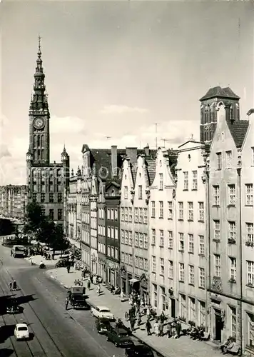 AK / Ansichtskarte Gdansk Marktplatz Gdansk