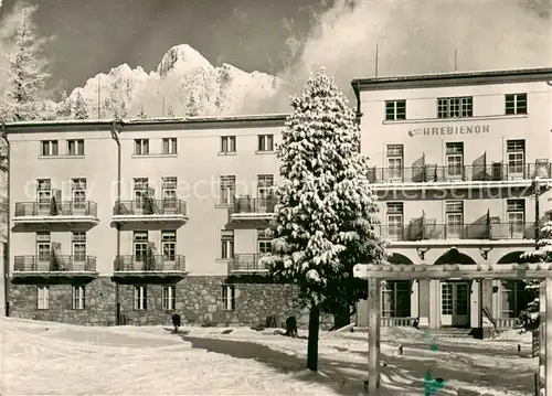 AK / Ansichtskarte Vysoke_Tatry Hrebienok Vysoke Tatry