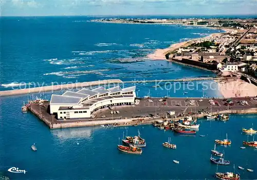 AK / Ansichtskarte La_Turballe Vue aerienne Le port et la cote La_Turballe