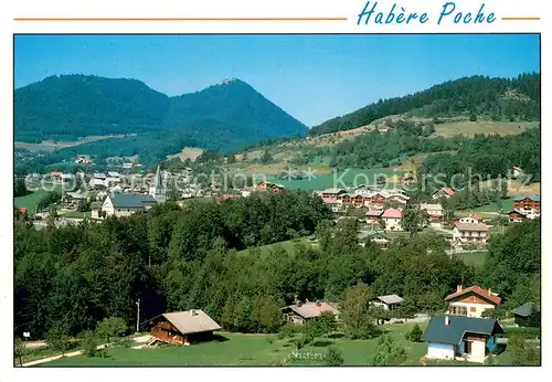 AK / Ansichtskarte Habere Poche Vue generale aerienne Habere Poche