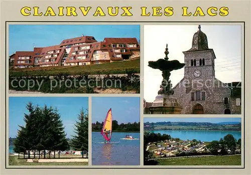 AK / Ansichtskarte Clairvaux les Lacs Son Foyer Logement ses Lacs Campings Clairvaux les Lacs