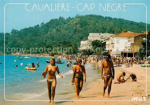 AK / Ansichtskarte Cavaliere Cap Negre La Plage Cavaliere