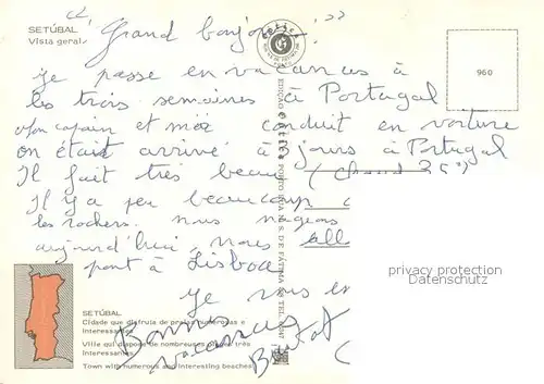 AK / Ansichtskarte Setubal Fliegeraufnahme Setubal