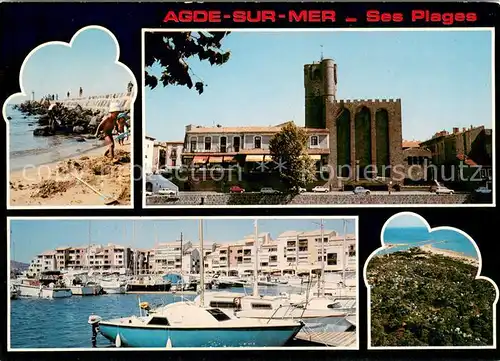 AK / Ansichtskarte Agde sur Mer Le Grau dAgde Le Cap La Tamarissiere 