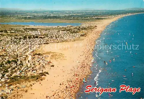 AK / Ansichtskarte Serignan_Plage Vue panoramique aerienne Serignan_Plage