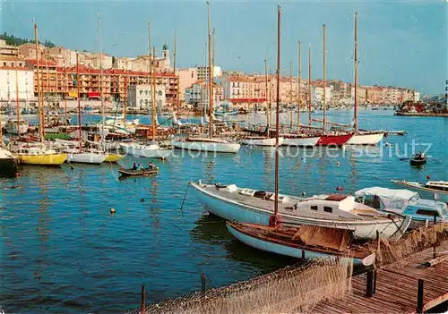 AK / Ansichtskarte Sete_Cette Vue densemble sur le port de plaisance et vue sur la ville 