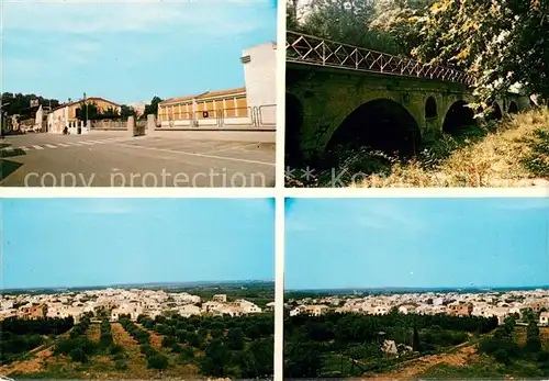 AK / Ansichtskarte Saint Bres_Herault Vue partielle Panorama Saint Bres Herault