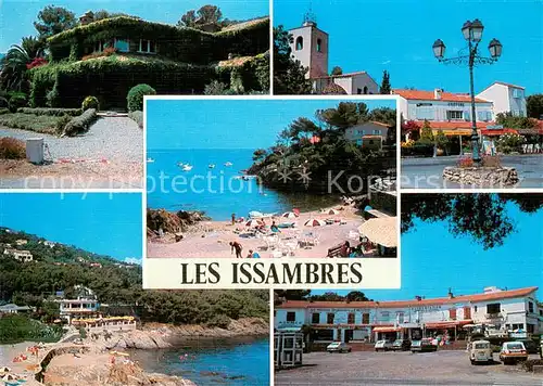 Les Issambres Vue partielle La Plage Les Hotels Les Issambres