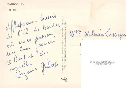 Bandol Vue partielle Bandol