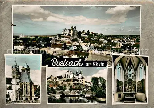 Breisach_Rhein Panorama Muenster Inneres Breisach Rhein