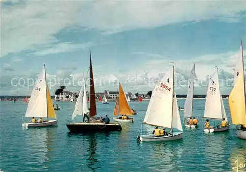 Loctudy Regates devant le port Loctudy