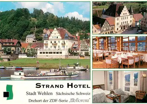 Wehlen_Sachsen Strandhotel Gastraeume Zimmer Wehlen_Sachsen