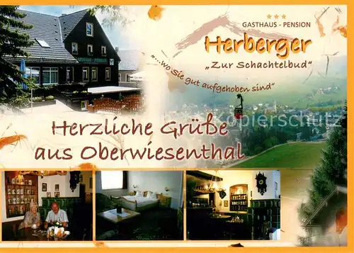 Oberwiesenthal_Erzgebirge Gasthaus Pension Herberger Zur Schachtelbud Gastraeume Zimmer Oberwiesenthal Erzgebirge
