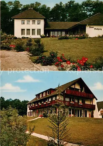 AK / Ansichtskarte Bad_Bevensen Pensionshaus Haus Wolfgang I und II Bad_Bevensen