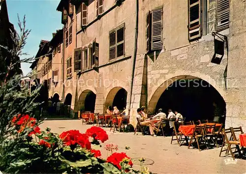 AK / Ansichtskarte Annecy_Haute Savoie Rue pietonne dans les vieux quartiers Annecy Haute Savoie