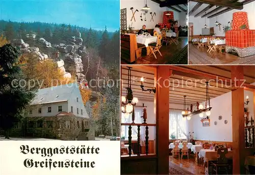AK / Ansichtskarte Ehrenfriedersdorf_Erzgebirge Berggasttaette Greifensteine Ehrenfriedersdorf
