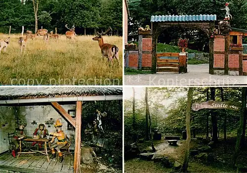 AK / Ansichtskarte Ostrittrum Gasthof Zur Muehle Tierpark Maerchenwald Heimatmuseum Ostrittrum