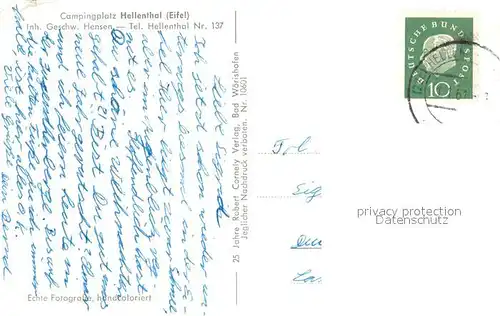 AK / Ansichtskarte Hellenthal_Eifel Oleftalsperre Hellenthal_Eifel