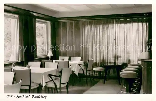 AK / Ansichtskarte Schotten_Hessen Kurhaus Vogelsberg Kurhotel Bar Schotten Hessen