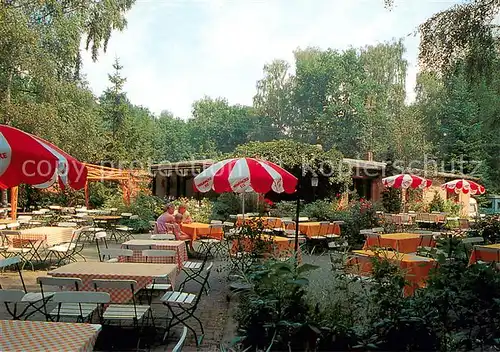 AK / Ansichtskarte Lehrte_Hannover Restaurant Forsthaus Hainwald am Waldsee Lehrte Hannover