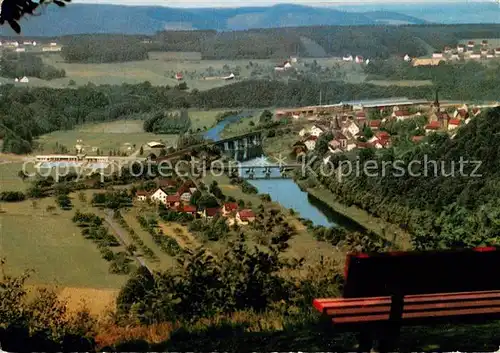 AK / Ansichtskarte Rosbach_Sieg Talblick n?he Kurhaus Rosbach Sieg
