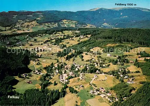 AK / Ansichtskarte Feldberg_Schwarzwald Fliegeraufnahme Falkau Feldberg Schwarzwald