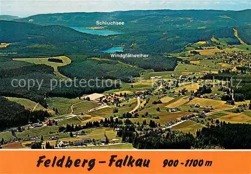 AK / Ansichtskarte Feldberg_Schwarzwald Falkau Fliegeraufnahme Feldberg Schwarzwald