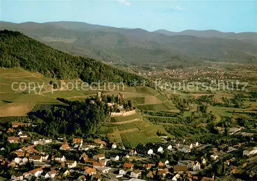 AK / Ansichtskarte Ortenberg_Baden Fliegeraufnahme Dorf des Weines  Ortenberg_Baden