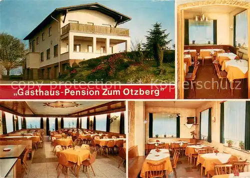 AK / Ansichtskarte Hering_Odenwald Gasthaus Pension zum Otzberg Hering Odenwald