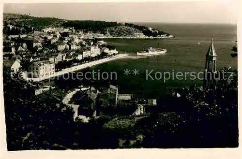 AK / Ansichtskarte Hvar Panorama Hafen Hvar
