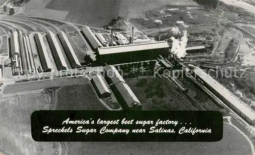 AK / Ansichtskarte Spreckels Sugar Company Factories aerial view Spreckels