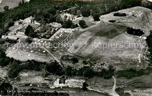 AK / Ansichtskarte Curdridge YMCA National Training Centre Fairthorne Manor aerial view 