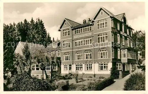 AK / Ansichtskarte Braunlage Hotel Pension Hohenzollern Braunlage