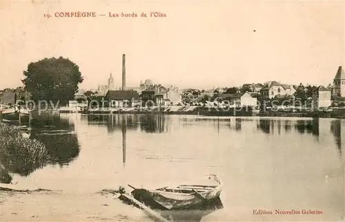 AK / Ansichtskarte Compiegne_Oise Les bords de l Oise Compiegne Oise