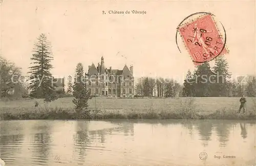 AK / Ansichtskarte Vibraye Chateau Vibraye